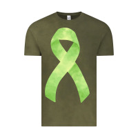 Vintage Olive non hodgkin lymphoma cancer ribbon fa element Vintage Tee - FaDigitalArtStudio
