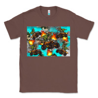 Chestnut Dinosaur monster truck Classic Tee - Artiststas