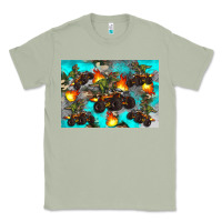 Matcha Dinosaur monster truck Classic Tee - Artiststas