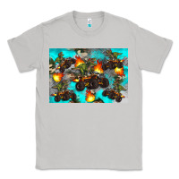 Moon Dust Dinosaur monster truck Classic Tee - Artiststas