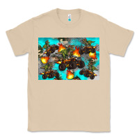 Mushroom Dinosaur monster truck Classic Tee - Artiststas