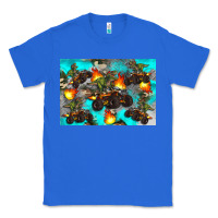 True Royal Dinosaur monster truck Classic Tee - Artiststas