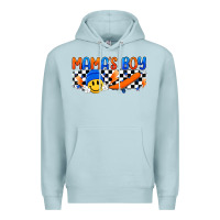 Blue Mist mama s boy Premium Hoodie - Artiststas