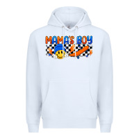 White mama s boy Premium Hoodie - Artiststas