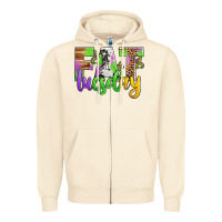 Sandshell fat tuesday mardi gras Zipper Hoodie - Jasminsmagicworld