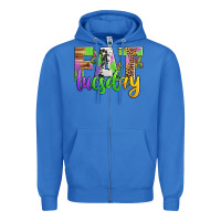 True Royal fat tuesday mardi gras Zipper Hoodie - Jasminsmagicworld