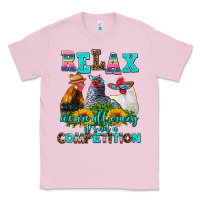 Bubblegum Pink relax we are all crazy  competition Classic Tee - AdoDesignShop