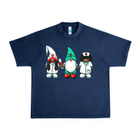Navy african american nurse gnomies medical gnomies Urban Heavy Tee - BarkalooDesign