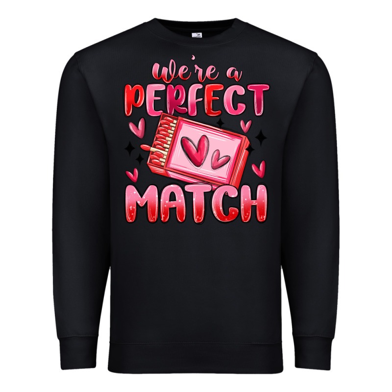 Were Perfect Match Premium Sweatshirt by MaliasSmallBusiness | Teevron