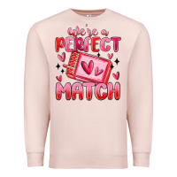 Pale Pink were perfect match Premium Sweatshirt - MaliasSmallBusiness