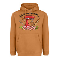Meerkat life is what you bake it Heavyweight Hoodie - MaliasSmallBusiness
