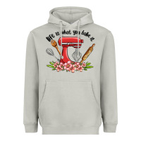Moon Dust life is what you bake it Heavyweight Hoodie - MaliasSmallBusiness