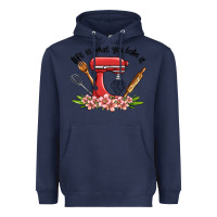 Navy life is what you bake it Heavyweight Hoodie - MaliasSmallBusiness
