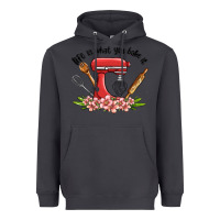 Smoke life is what you bake it Heavyweight Hoodie - MaliasSmallBusiness