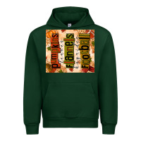 Forest Green Pumpkins Leaves Flannels Hayrides Football Urban Hoodie - texasbilliewilder