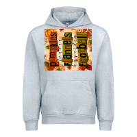 Heather Grey Pumpkins Leaves Flannels Hayrides Football Urban Hoodie - texasbilliewilder