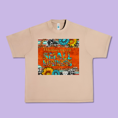 Minding My Own Small Business Urban Heavy Tee Designed By Hra Design Shop