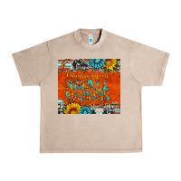 French Oak minding my own small business Urban Heavy Tee - HRA Design Shop