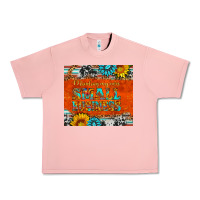 Salmon minding my own small business Urban Heavy Tee - HRA Design Shop
