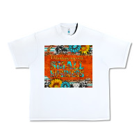 White minding my own small business Urban Heavy Tee - HRA Design Shop