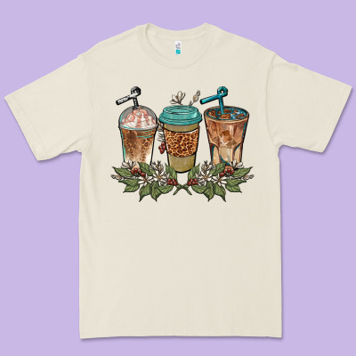 Western Coffees Premium Tee Designed By Barkaloodesign