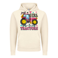 Vintage Artic just a girl who loves tractors Vintage Hoodie - Zillion Design Studio
