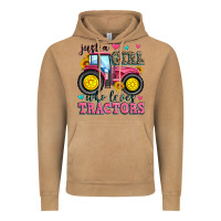 Vintage Camel just a girl who loves tractors Vintage Hoodie - Zillion Design Studio