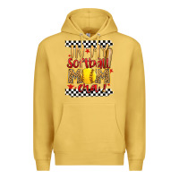Antique Gold in my softball mom era Premium Hoodie - Artiststas