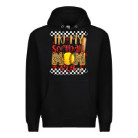 Black in my softball mom era Premium Hoodie - Artiststas
