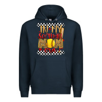 Navy in my softball mom era Premium Hoodie - Artiststas