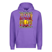 Purple in my softball mom era Premium Hoodie - Artiststas