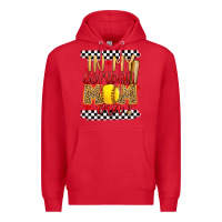 Red in my softball mom era Premium Hoodie - Artiststas