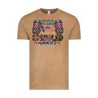 Vintage Camel star spangled hammered Vintage Tee - CowhideDigitalArt