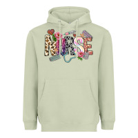Matcha nurse Heavyweight Hoodie - NancyCooperArtShop