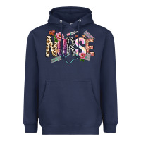 Navy nurse Heavyweight Hoodie - NancyCooperArtShop