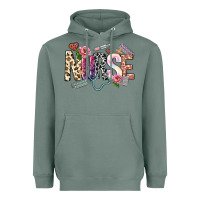 Sage nurse Heavyweight Hoodie - NancyCooperArtShop