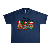 Navy cinco de mayo mexican flag gnomes Urban Heavy Tee - RacoonDesign