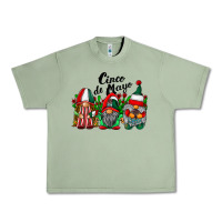 Oil Green cinco de mayo mexican flag gnomes Urban Heavy Tee - RacoonDesign
