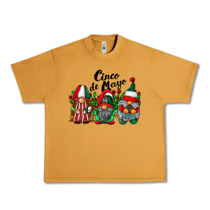 Cinco De Mayo Mexican Flag Gnomes Urban Heavy Tee by RacoonDesign | Teevron