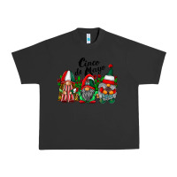 Pigment Black cinco de mayo mexican flag gnomes Urban Heavy Tee - RacoonDesign