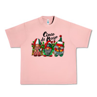 Salmon cinco de mayo mexican flag gnomes Urban Heavy Tee - RacoonDesign