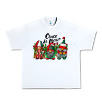 White cinco de mayo mexican flag gnomes Urban Heavy Tee - RacoonDesign