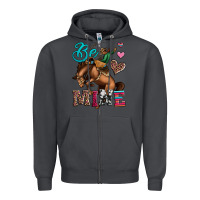 Smoke be mine cowboy rodeo valentines day Zipper Hoodie - Jasminsmagicworld