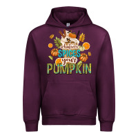 Mauve Wine Whatever Spices Your Pumpkin Urban Hoodie - texasbilliewilder