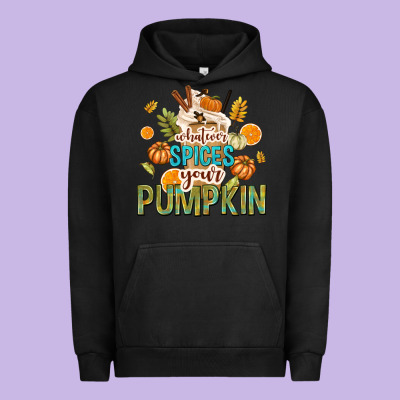 Whatever Spices Your Pumpkin Urban Hoodie Designed By Texasbilliewilder