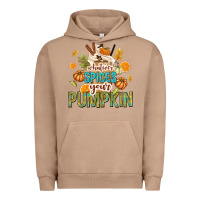 Pigment Burro Whatever Spices Your Pumpkin Urban Hoodie - texasbilliewilder