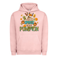 Pigment Salmon Whatever Spices Your Pumpkin Urban Hoodie - texasbilliewilder