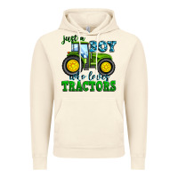 Vintage Artic just a boy who loves tractors Vintage Hoodie - Zillion Design Studio