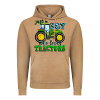 Vintage Camel just a boy who loves tractors Vintage Hoodie - Zillion Design Studio