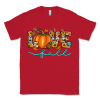 Red love fall love Classic Tee - Artiststas
